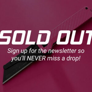DROP SOLD OUT - H-224 SIG PINK Cerakote - TiRant® ULTRA (6AL-4V Titanium) DUAL Deep-Slash + Jet-Black Hardware