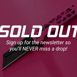DROP SOLD OUT - H-224 SIG PINK Cerakote - TiRant® ULTRA (6AL-4V Titanium) Skeleton Milled + Jet-Black Hardware