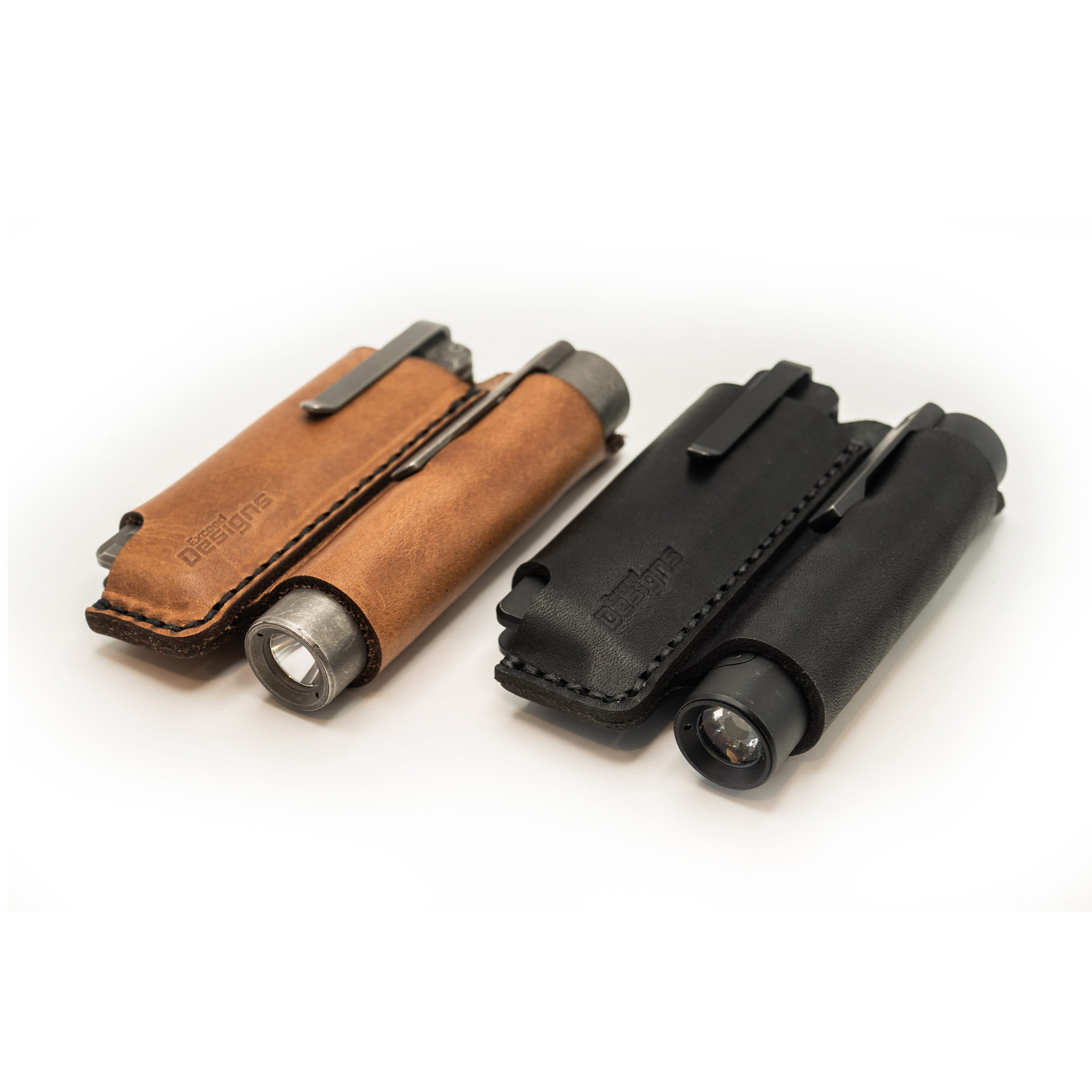 Exceed Designs FieldPro EDC Pocket Organizer (Black - 100% USA MADE Genuine Horween Dublin Leather) - Image 17
