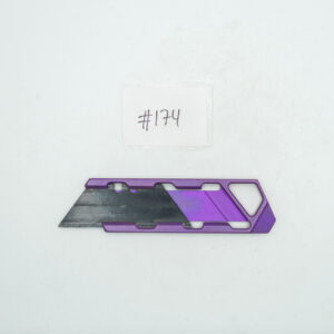 BUILD #174 (11 Available Until SOLD OUT) Condition 9/10 — RARE V1 TiRant RAZOR-M + Custom Vibrant Purple Electro-ANO - Minor Blemish, Batch from 2022 - NO Planned Remakes Ever! (Each order = 1 QTY V1 Razor-M)
