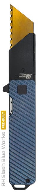 Slash-edition-blue-ano-titanium-utility-knife-tirant-razor-gold-blade-min