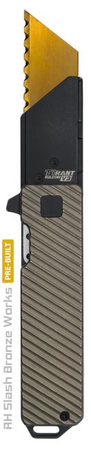 Slash-edition-bronze-ano-titanium-utility-knife-tirant-razor-Gold-blade-min